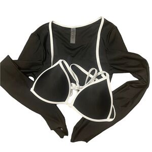 NIP Bathing Suit Top and Jacket